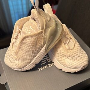 New Balance Kids Beige Sneakers